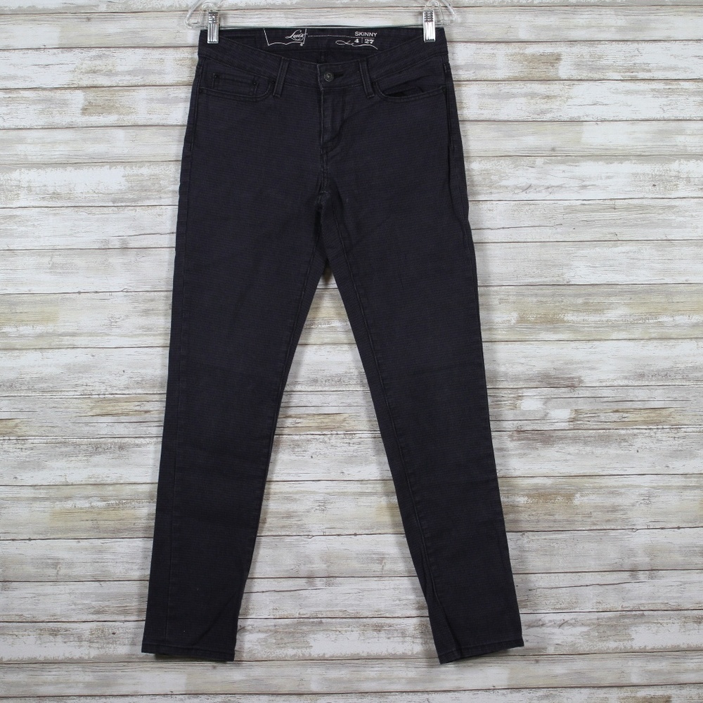 Levi's Patterned Skinny Jeans